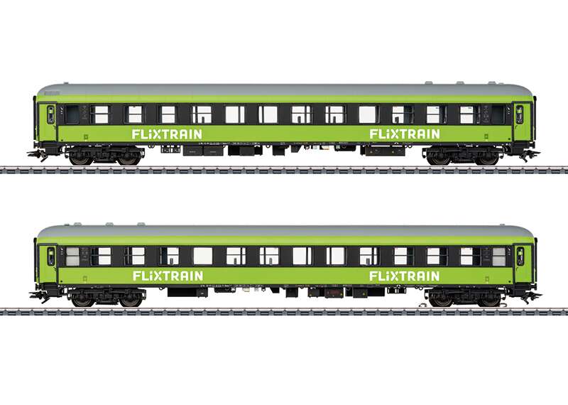 “FlixTrain” Express Train Car Set 2