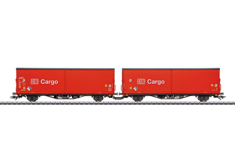 High Capacity Sliding-Wall Cars as a Type Hirrs-tt 325 Double Unit