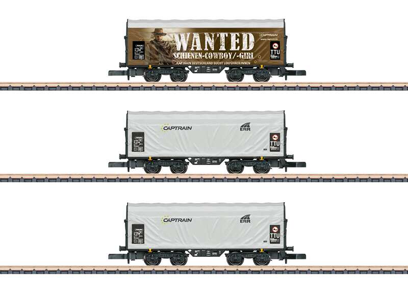 “Captrain” Sliding Tarp Car Set