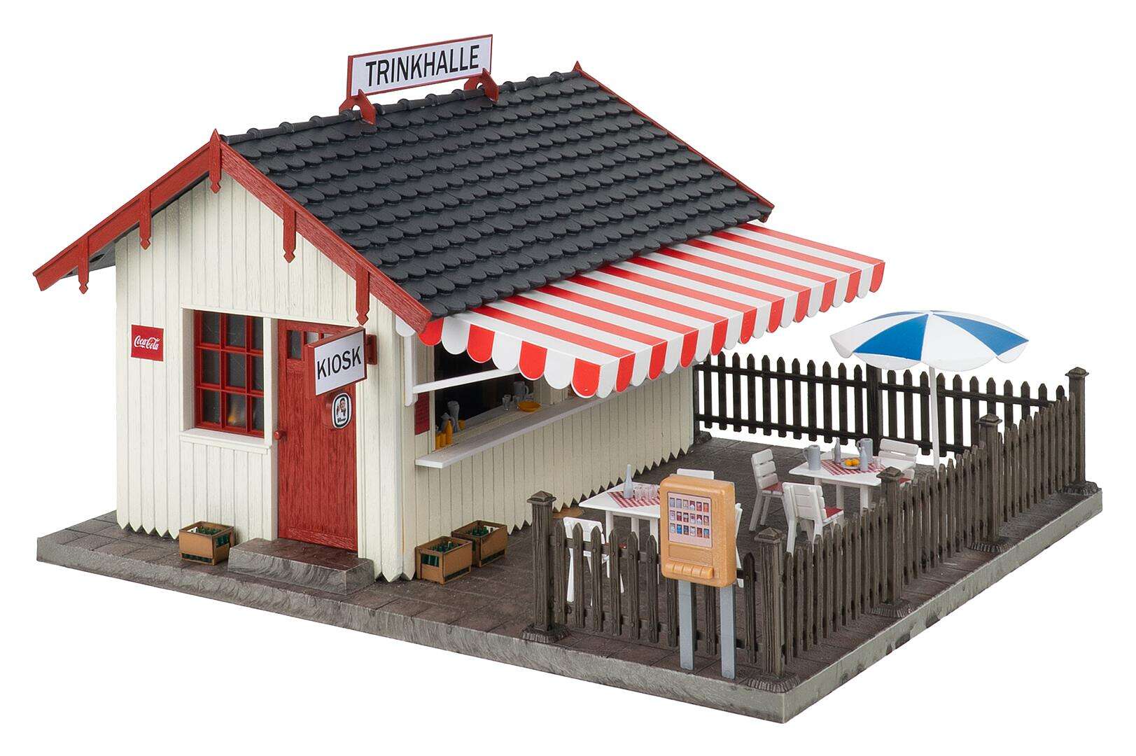Kiosk med ølhage