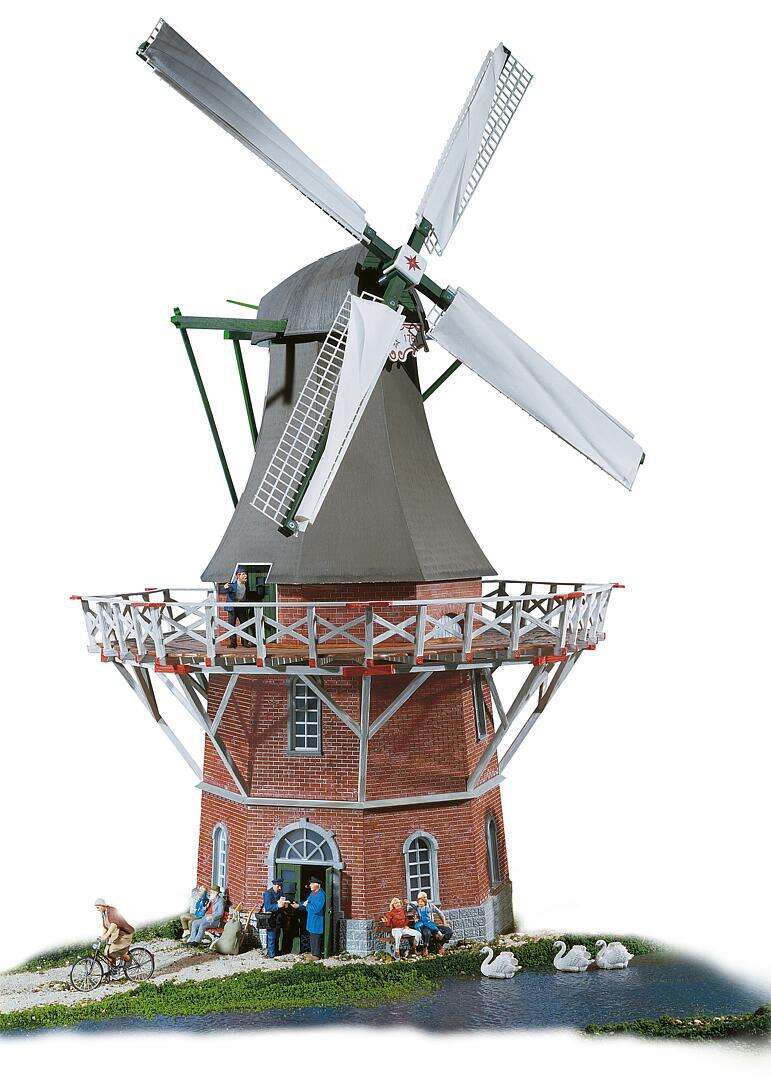 Stor vindmølle