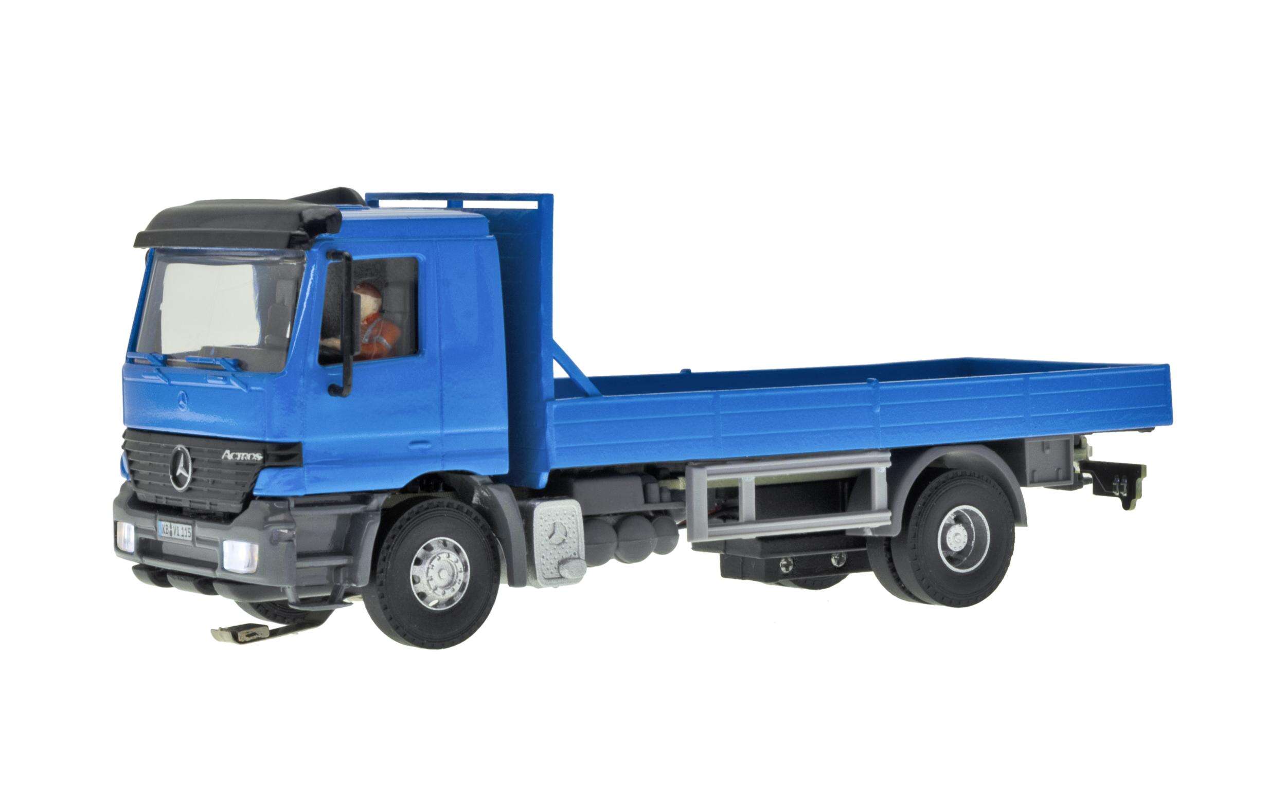 MB ACTROS 2-axle with flatbed body, functional model