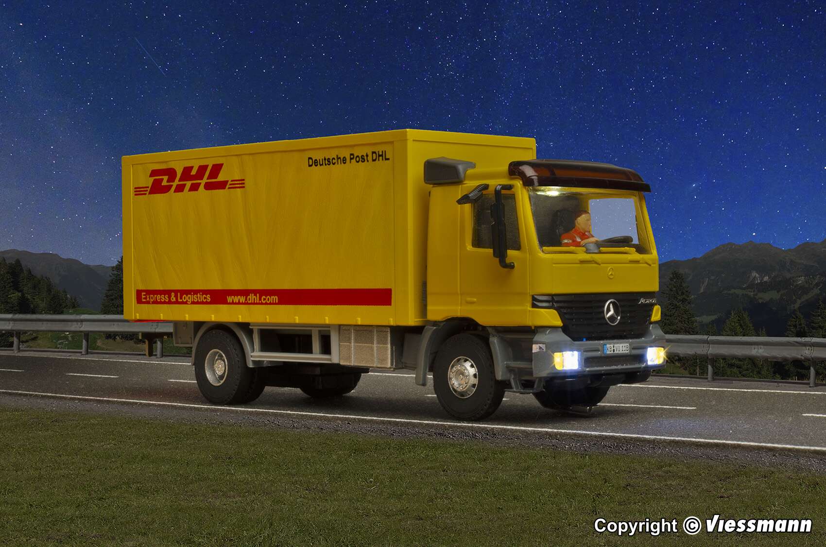 MB ACTROS 2-axle box body, DHL, functional model Regular price: €229.95