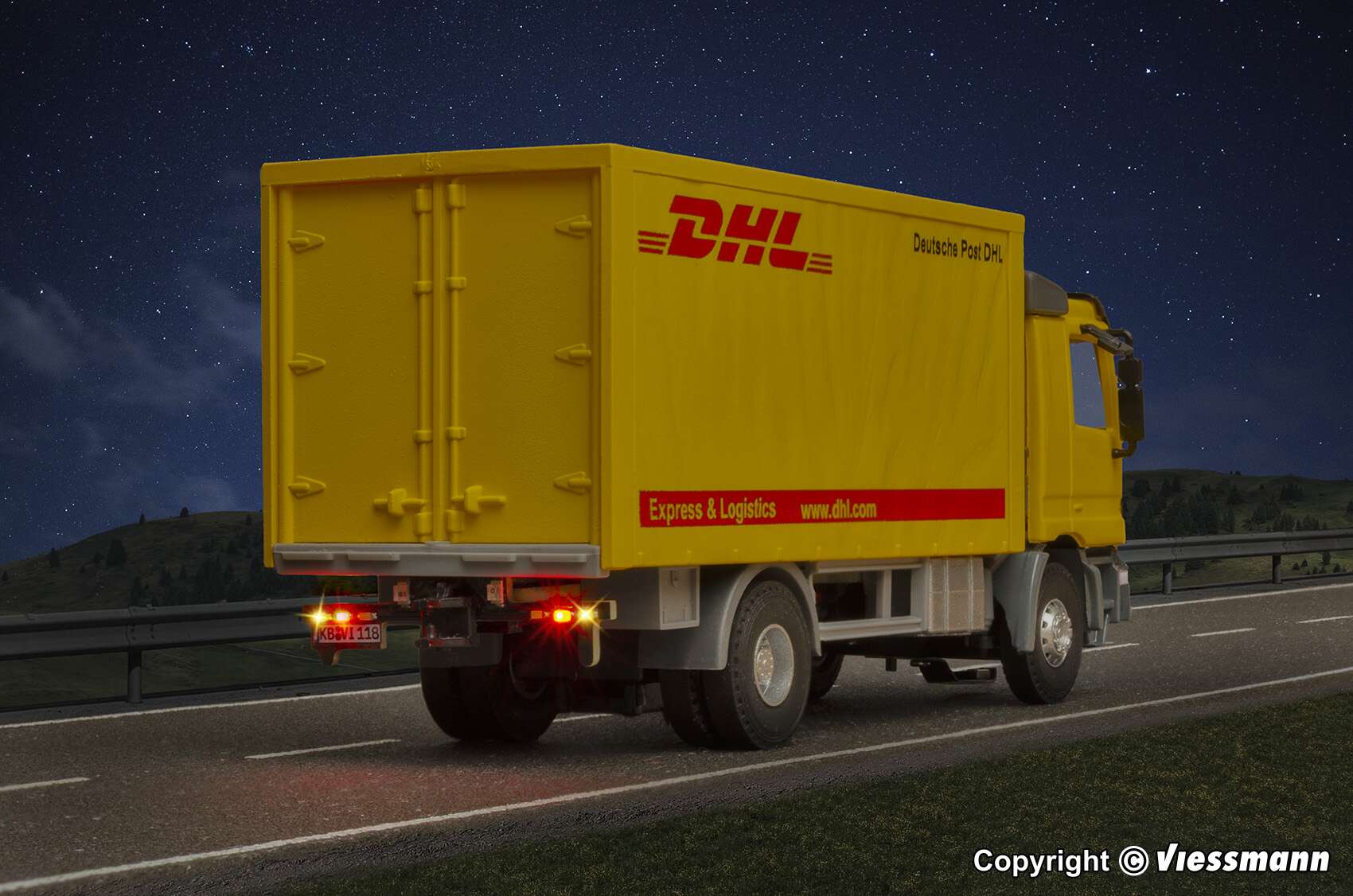 MB ACTROS 2-axle box body, DHL, functional model Regular price: €229.95