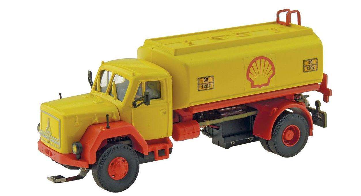 MAGIRUS DEUTZ 2-akslet tankbil Shell, funksjonell modell