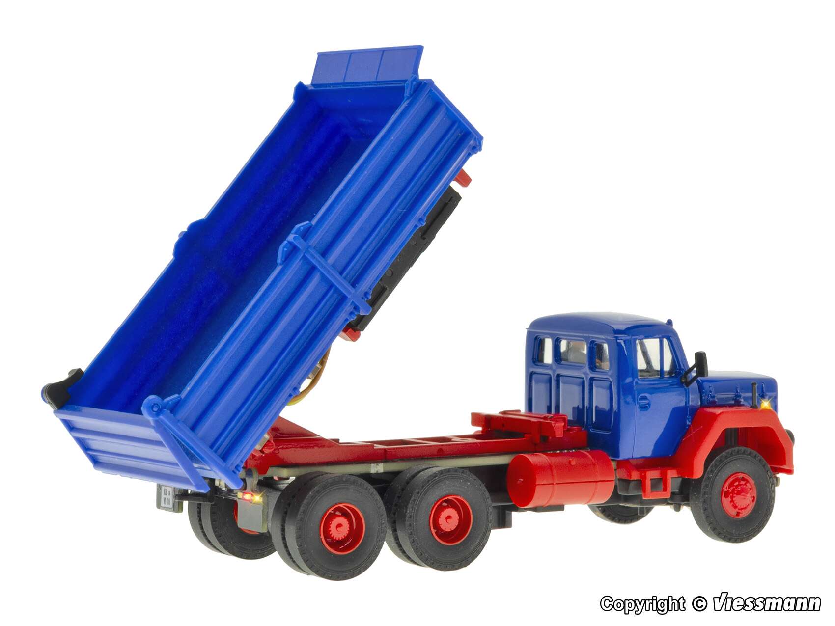 MAGIRUS DEUTZ 3-axle square bonnet with motorized tilt, functional model