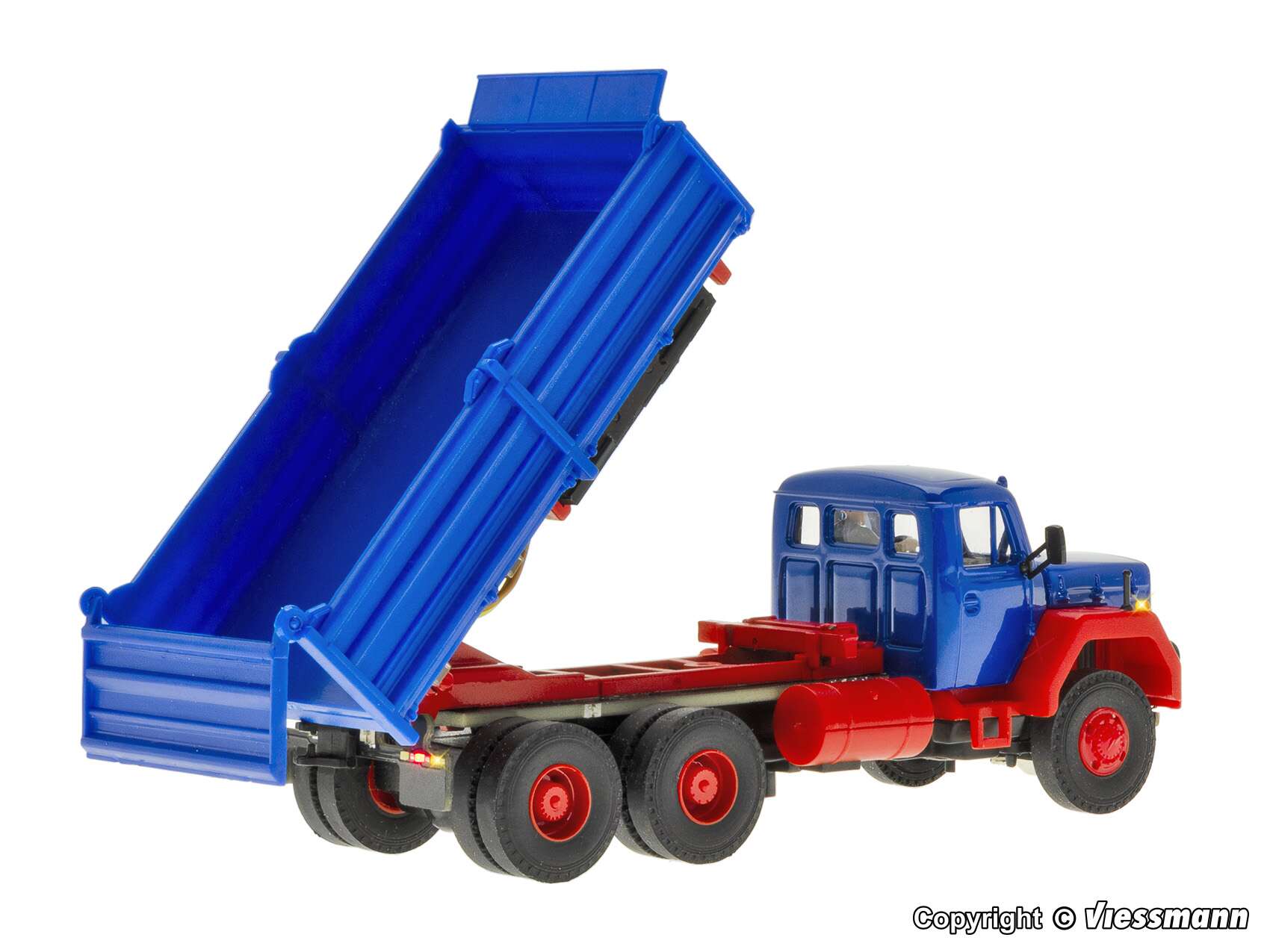 MAGIRUS DEUTZ 3-axle square bonnet with motorized tilt, functional model
