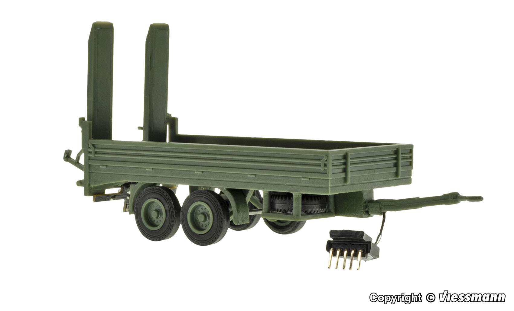 Tandem low loader, military, functional model