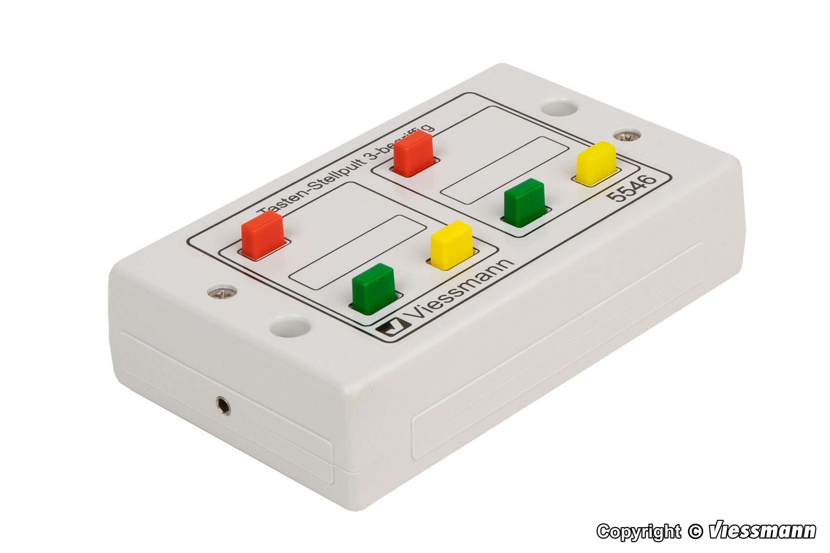Push-button panel 3-aspect